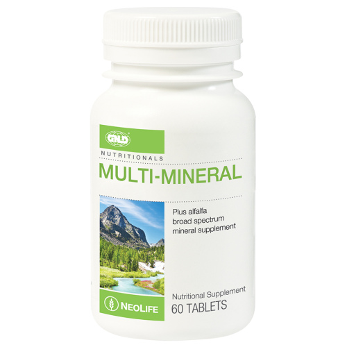 Multi-Mineral Plus Alfalfa - 60 Tablets